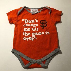 Giants Baby Onesie 3-6 month